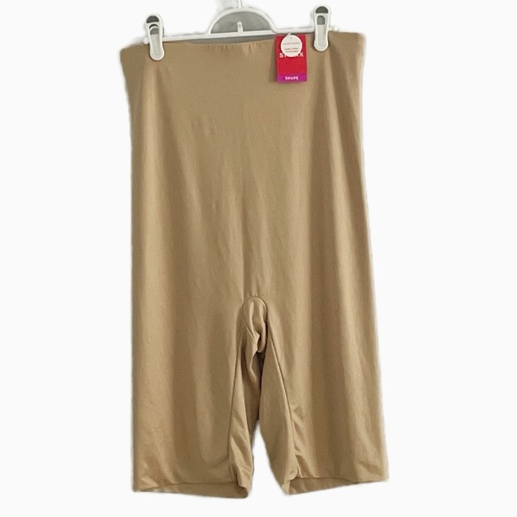 Spanx Conceal-Her High Waist Extended-Leg Shorts Size 1X Natural Glam NWT 10195P - Picture 1 of 8
